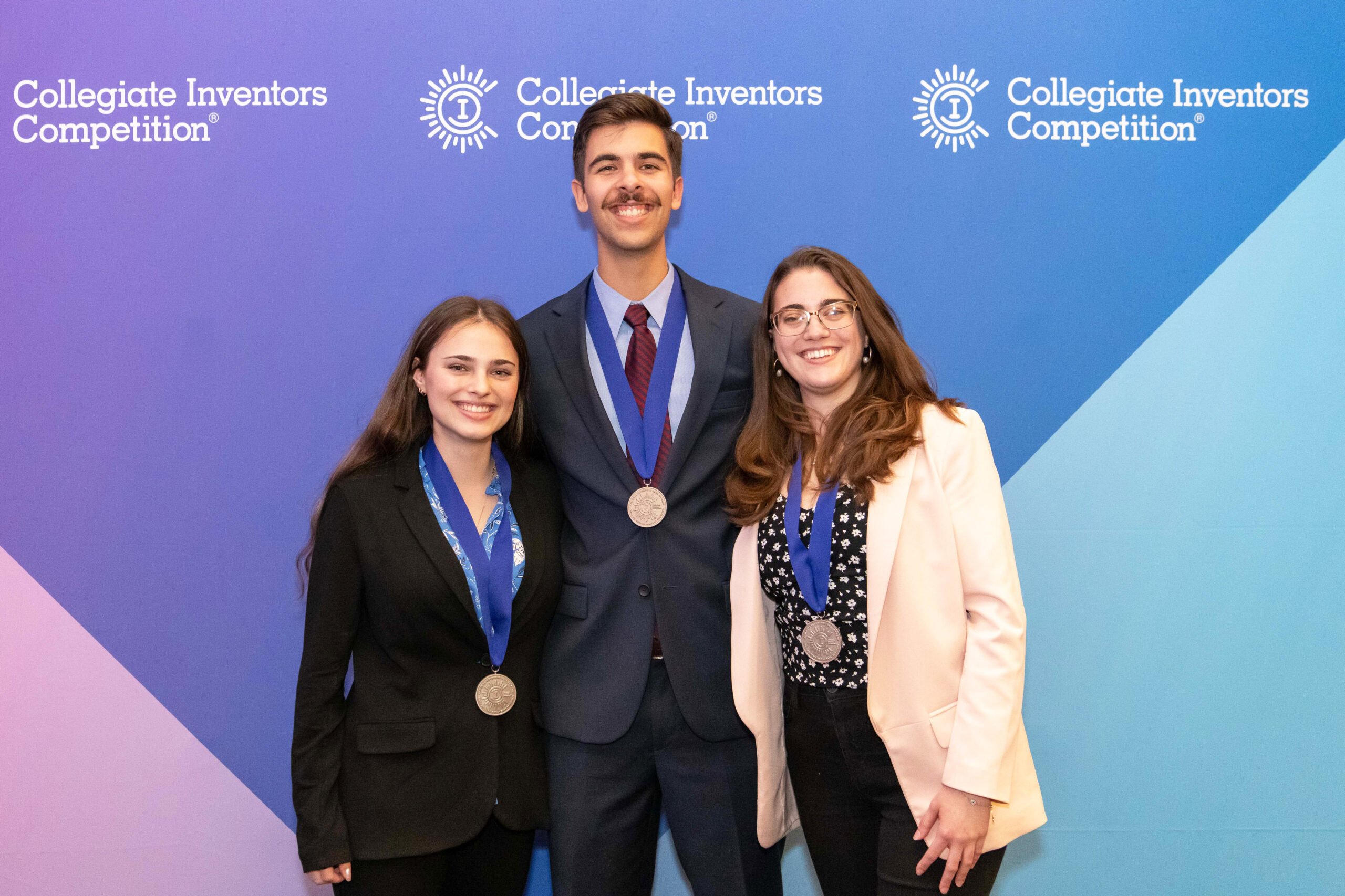 JHU students at Collegiate Inventors Competition